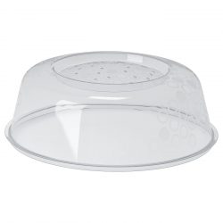 PRICKIG microwave lid, grey, 26 cm