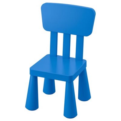 MAMMUT children’s chair in/outdoor,white/blue/pink/red - Image 2