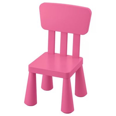 MAMMUT children’s chair in/outdoor,white/blue/pink/red - Image 4