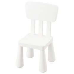 MAMMUT children’s chair in/outdoor,white/blue/pink/red