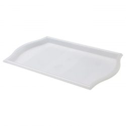 SMULA tray,, transparent, 52x35 cm