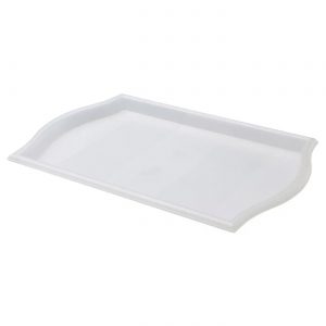 SMULA tray,, transparent, 52x35 cm