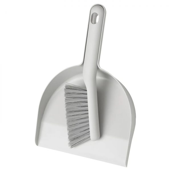 PEPPRIG dust pan and brush, yellow - Image 2